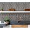 InHome Camden Antique Silver Faux Tin Peel & Stick Backsplash Tiles
